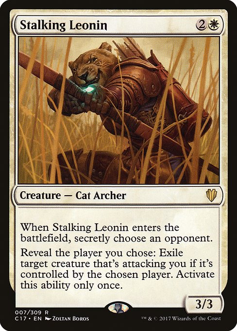 Stalking Leonin [Commander 2017 - 7]