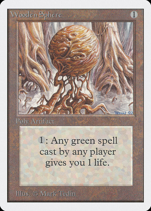 Wooden Sphere [Unlimited Edition - 277]