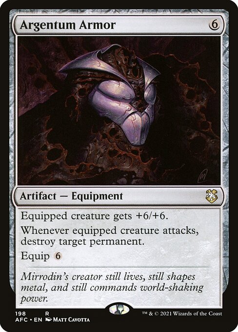 Argentum Armor [Forgotten Realms Commander - 198]