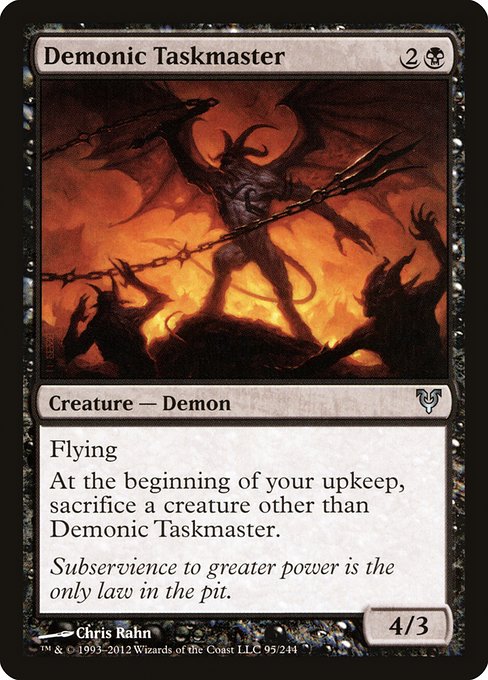 Demonic Taskmaster [Avacyn Restored - 95]