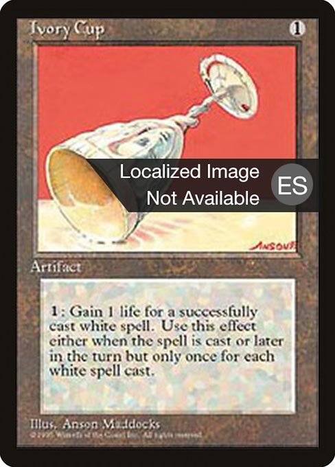 Ivory Cup [Fourth Edition Foreign Black Border - 327]