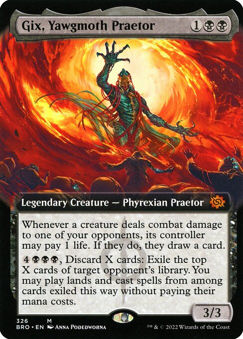 Gix, Yawgmoth Praetor [The Brothers' War - 326]
