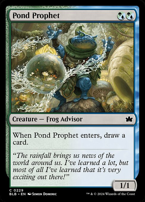 Pond Prophet [Bloomburrow - 229]