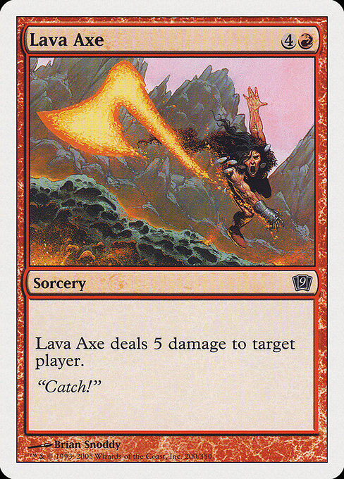 Lava Axe [Ninth Edition - 200]