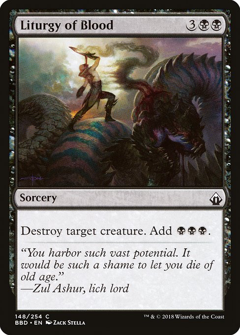 Liturgy of Blood [Battlebond - 148]