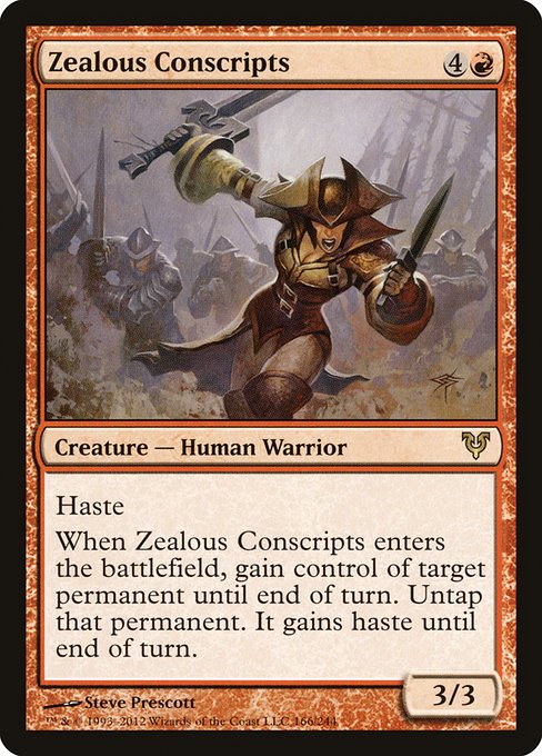 Zealous Conscripts [Avacyn Restored - 166]