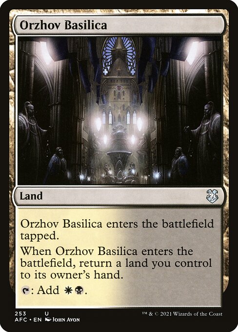 Orzhov Basilica [Forgotten Realms Commander - 253]