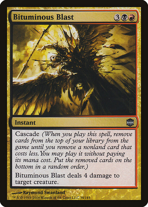 Bituminous Blast [Alara Reborn - 34]