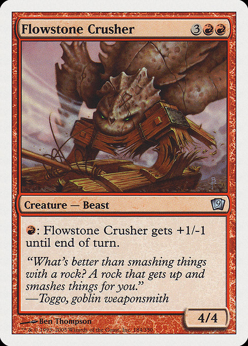 Flowstone Crusher [Ninth Edition - 184]