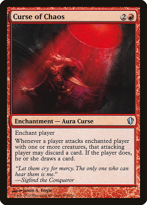 Curse of Chaos [Commander 2013 - 105]