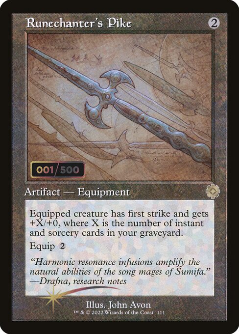 Runechanter's Pike [The Brothers' War Retro Artifacts - 111z]