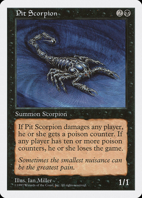 Pit Scorpion [Fifth Edition - 187]