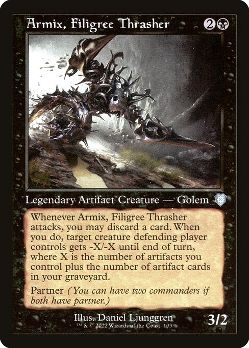 Armix, Filigree Thrasher [The Brothers' War Commander - 103]