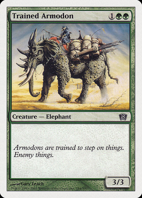 Trained Armodon [Eighth Edition - 284]