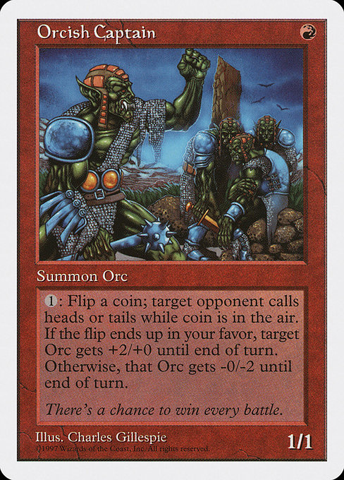 Orcish Captain [Fifth Edition - 254]