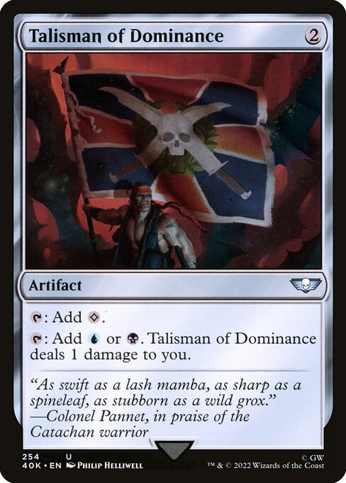 Talisman of Dominance [Warhammer 40,000 Commander - 254]