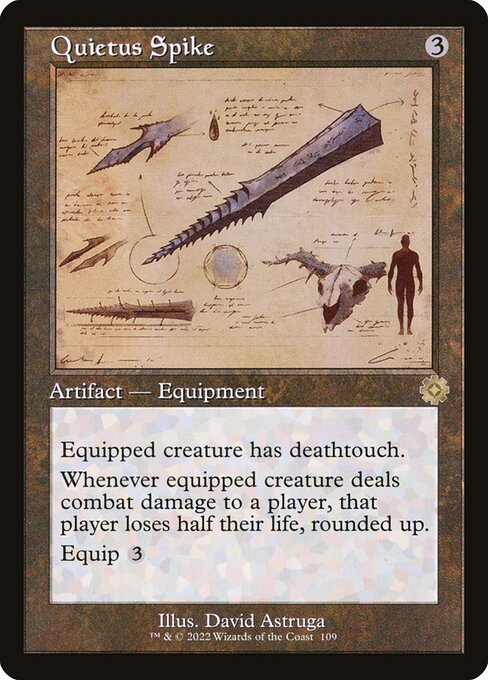 Quietus Spike [The Brothers' War Retro Artifacts - 109]
