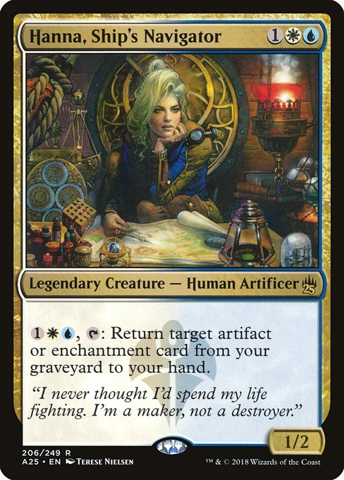 Hanna, Ship's Navigator [Masters 25 - 206]