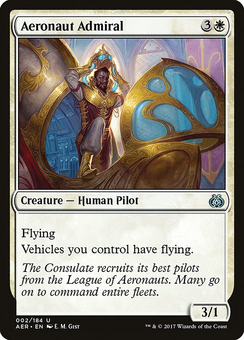 Aeronaut Admiral [Aether Revolt - 2]