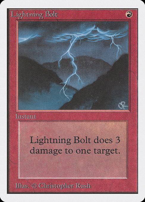 Lightning Bolt [Unlimited Edition - 162]