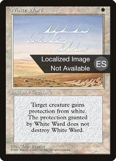 White Ward [Fourth Edition Foreign Black Border - 57]