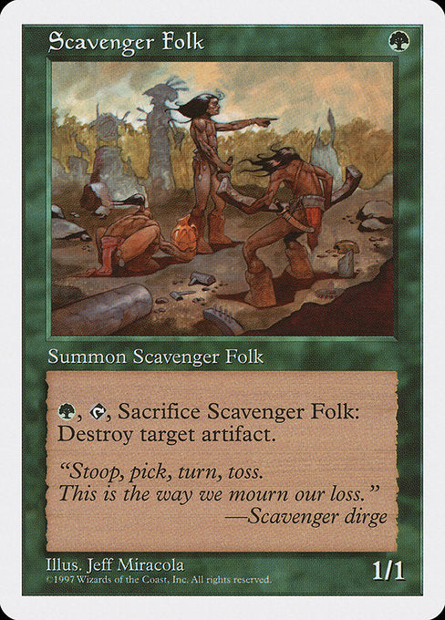 Scavenger Folk [Fifth Edition - 323]
