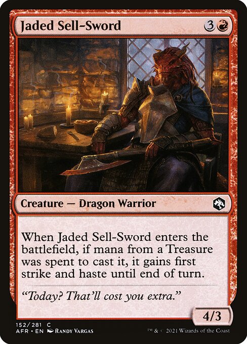 Jaded Sell-Sword [Adventures in the Forgotten Realms - 152]
