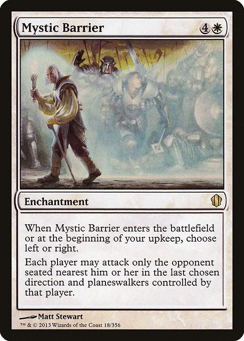 Mystic Barrier [Commander 2013 - 18]