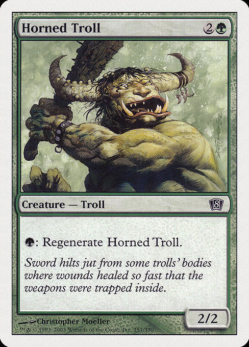 Horned Troll [Eighth Edition - 257]